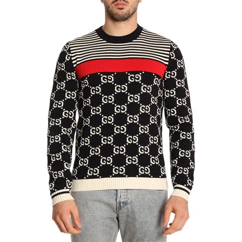 gucci mens fleece|Gucci jumper hoodie.